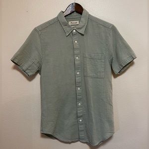 Madewell | Easy Cotton Short Sleeve Button Up